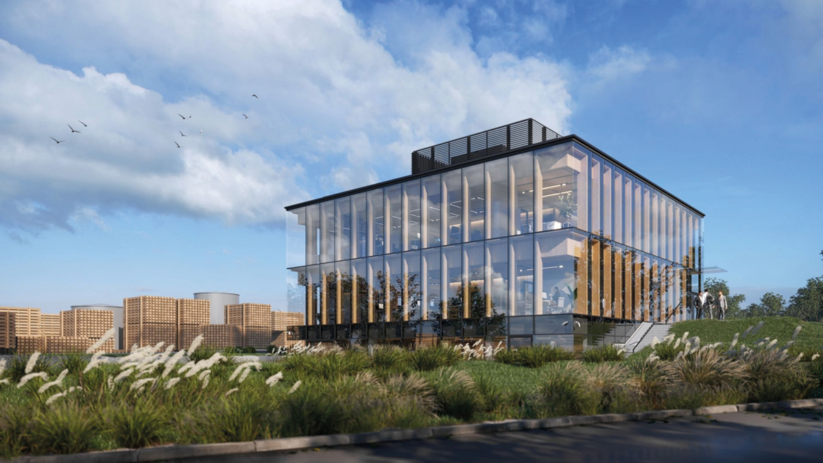 nowoczesne elewacje siedziba SYLVA