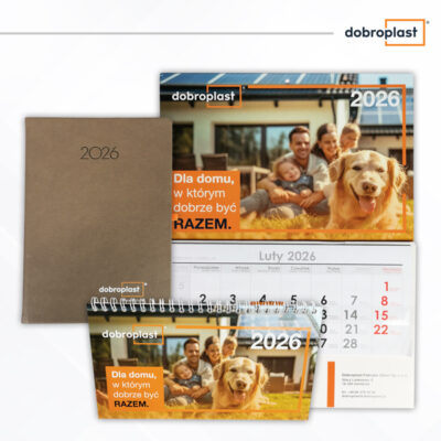 Zestaw kalendarzy: Dobroplast