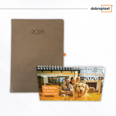 Zestaw kalendarzy: Dobroplast
