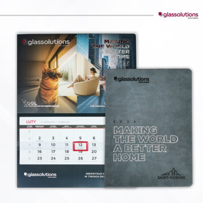 Zestaw kalendarzy: Glassolutions