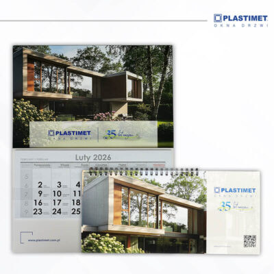 Zestaw kalendarzy: Plastimet