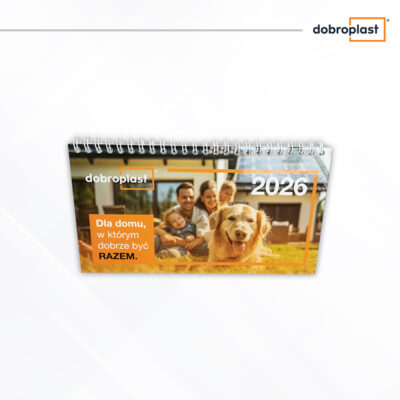 Kalendarz biurkowy: Dobroplast