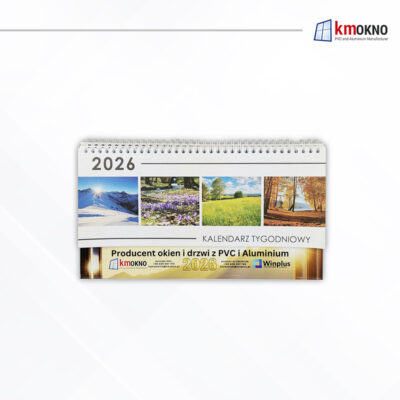 Kalendarz biurkowy: KM Okno