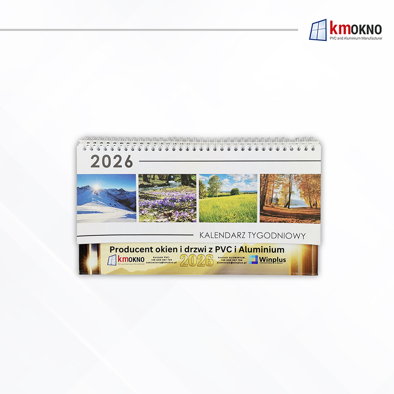 kalendarz biurkowy kmokno