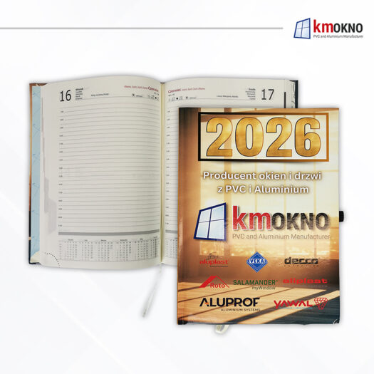 kalendarz książkowy km okno 2026