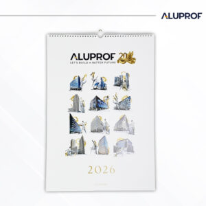 kalendarz ścienny aluprof I 2026