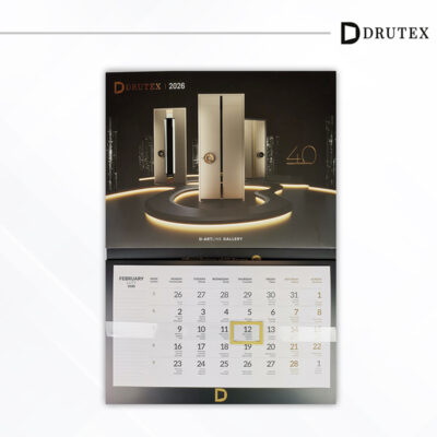 Kalendarz ścienny: Drutex #2