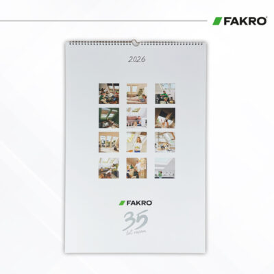 Kalendarz ścienny: Fakro #2