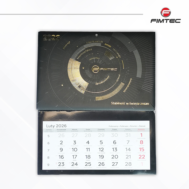 kalendarz ścienny fimtec 2026