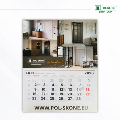Kalendarz ścienny: Pol-Skone