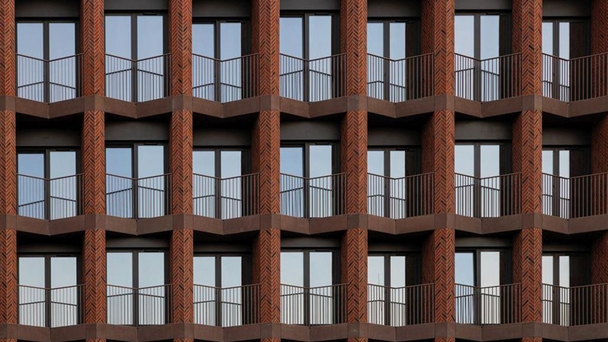 nowoczesne elewacje osiedle Bernardyńska