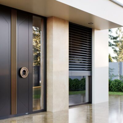 DRUTEX: Design, który wspiera energooszczędność drzwi zewnętrznych