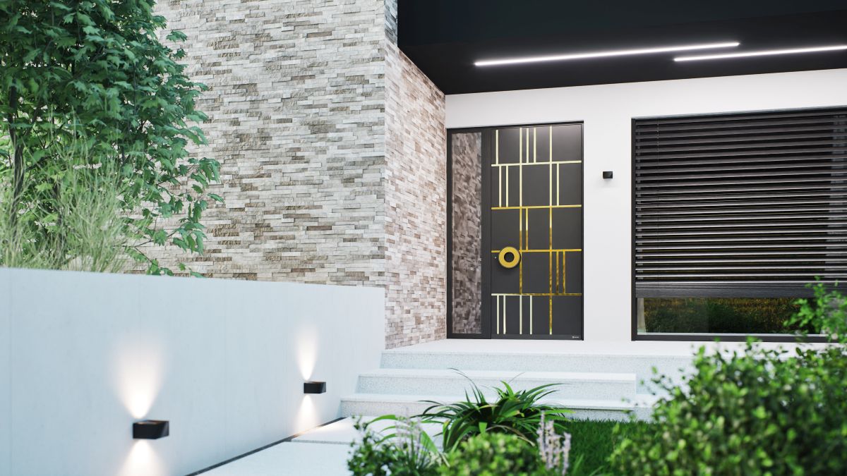 Drzwi MB86SI Drutex Gold 