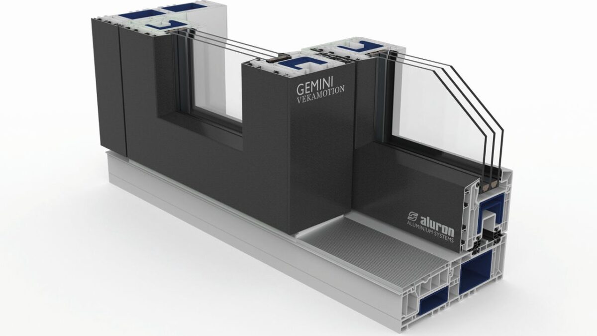 okna PCW z nakładkami aluminiowymi Aluron