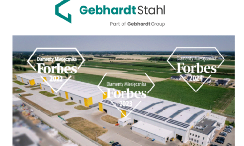 Gebhardt Stahl Polska Gratuluje wieloletnim pracownikom
