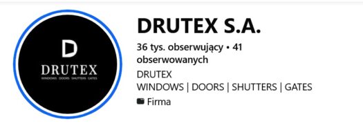 profil Drutex facebook