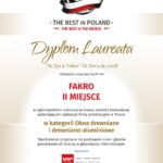 FAKRO w czołówce plebiscytu The Best in Poland