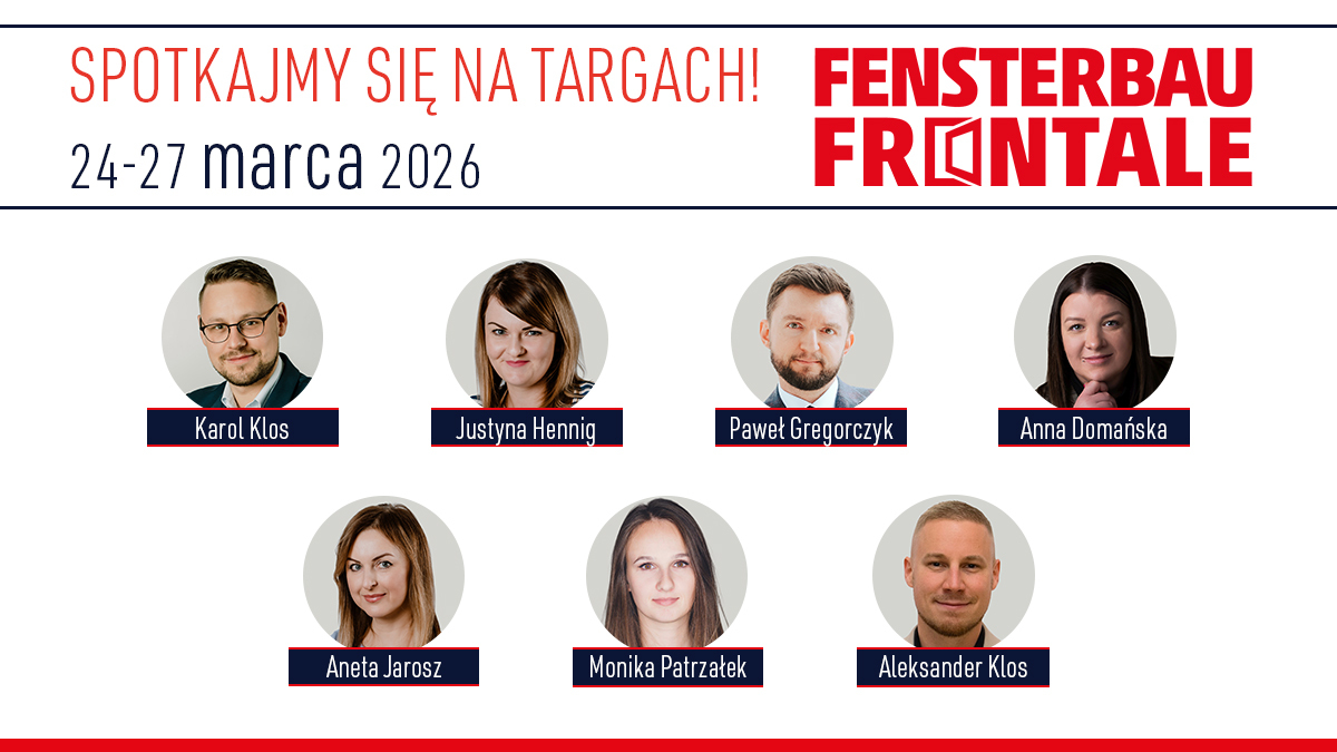 Fensterbau Frontale 2026 redakcja Forum Branżowe