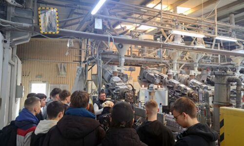 WITAL: Gościł uczniów z ZSZ w Gołdapi