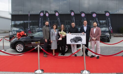 DRUTEX: Okonlux pierwszym zwycięzcą „40 samochodów na 40-lecie Drutex”