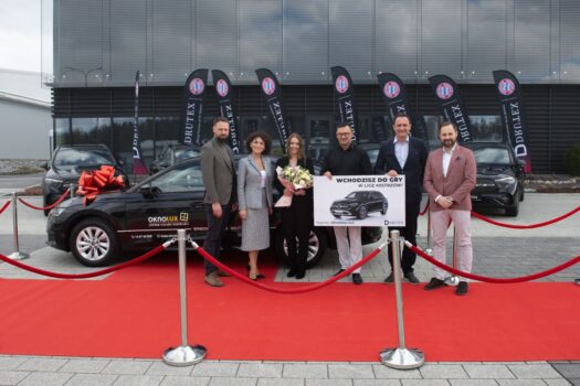 Drutex zdjecie z wreczenia nagrody