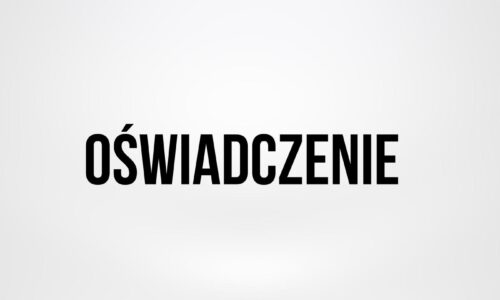 oświadczenie