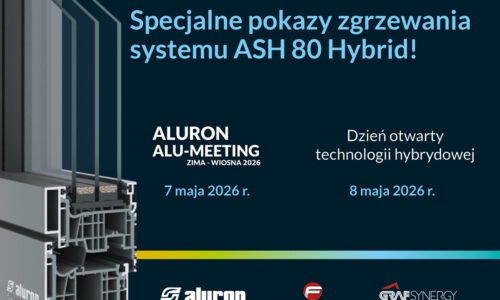 ALURON: Pokazy zgrzewania systemu ASH 80 HYBRID