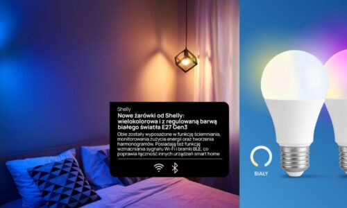 SHELLY: Wprowadza nowe żarówki E27 z automatyzacją