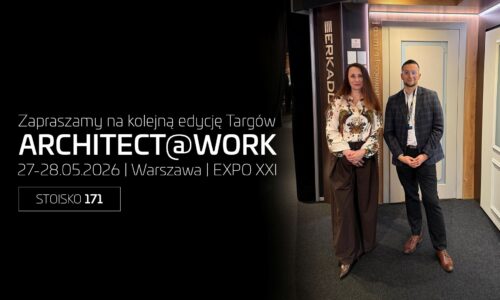 ERKADO ponownie na ARCHITECT@WORK Warsaw 2026