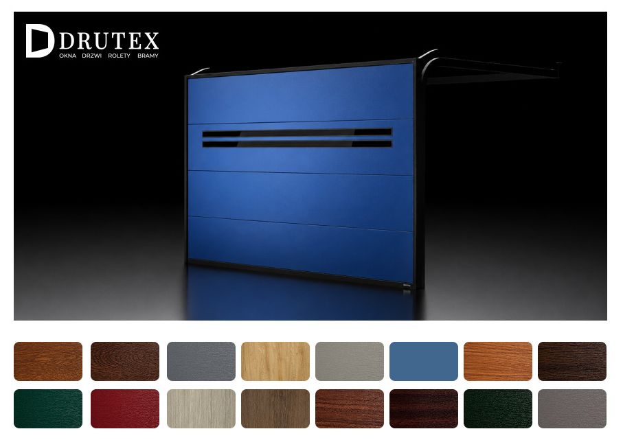 Drutex brama d-gate nowe kolory