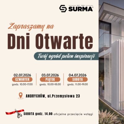 Surma Systems otwiera nowy showroom i zaprasza na Dni Otwarte!