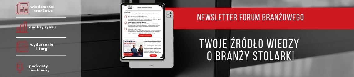 Baner do promocji Newslettera Forum Branżowe