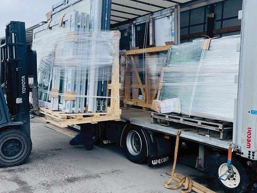 Magazynowanie i przewożenie stolarki