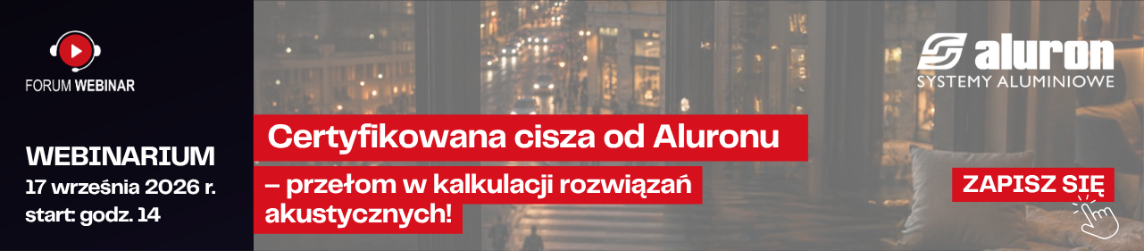Akustyka Stolarki Aluron 