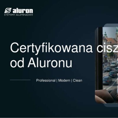 Certyfikowana cisza od Aluronu – przełom w kalkulacji rozwiązań akustycznych. Zapis webinaru