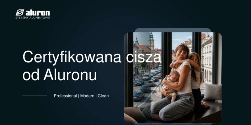 Certyfikowana cisza od Aluronu – przełom w kalkulacji rozwiązań akustycznych