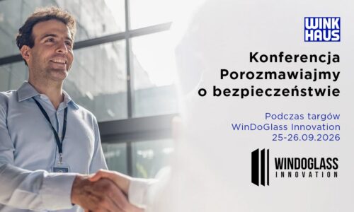 Winkhaus zaprasza na konferencję „Porozmawiajmy o bezpieczeństwie” na targach WinDoGlass w Kielcach